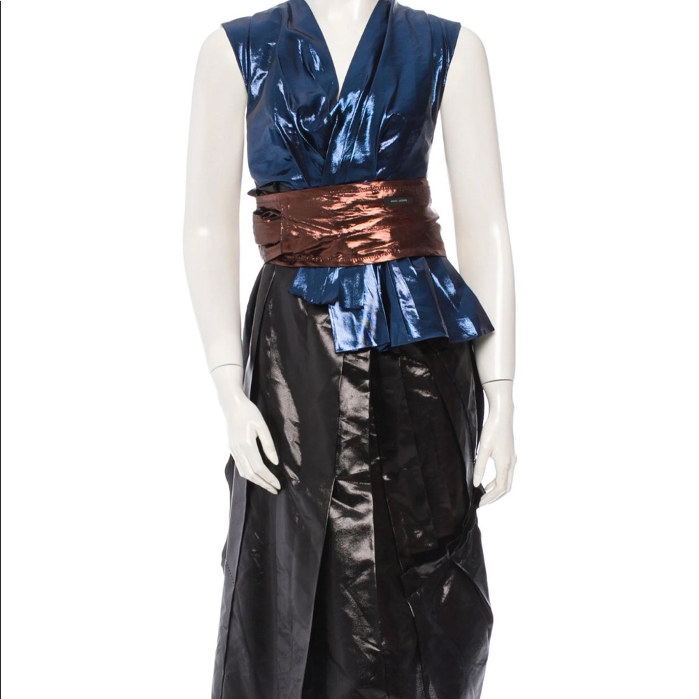Marc Jacobs Authentic Couture Metallic Dress - Size 0 - EUC
